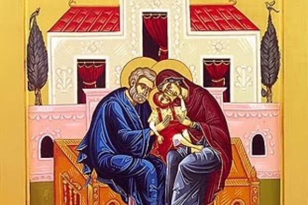 Αγιογραφία-Θεοτόκος-γονείς