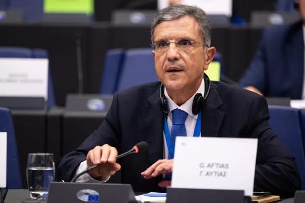 Γιώργος Αυτιάς στην παρέμβασή του για την ενεργειακή κρίση στο Ευρωπαϊκό Κοινοβούλιο.
