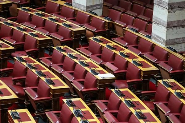 Η Βουλή των Ελλήνων όπου κατατέθηκε επίκαιρη ερώτηση του ΚΚΕ για τη χρηματοδότηση των Δήμων.
