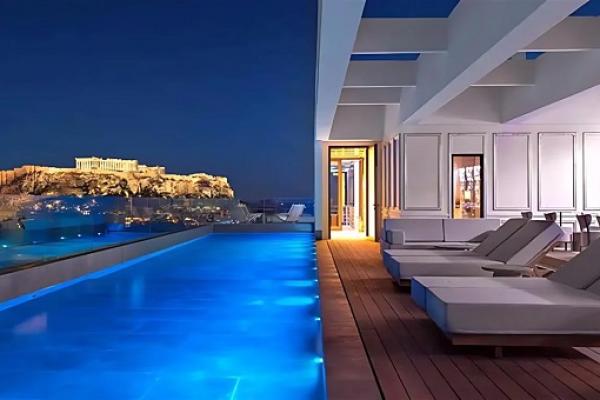 Παγκόσμιος τουριστικός χάρτης με τις κυριότερες περιοχές διεθνών ταξιδιωτικών δαπανών σύμφωνα με το WTTC.